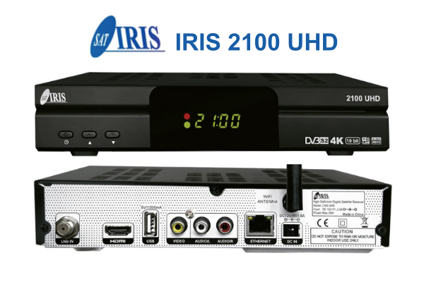 IRIS 2100 UHD 4K ya está a la venta en La Tienda del Satélite - Nowsat