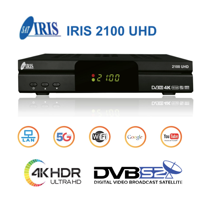 IRIS 2100 UHD 4K - Nowsat